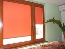 рулонные шторы однотонные